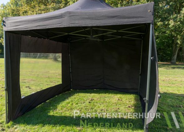 Easy up tent 3x3 meter voorkant huren - Partytentverhuur Den Bosch